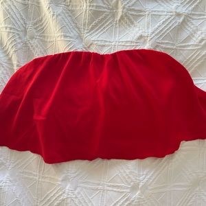 Aritzia Wilfred Flowy Tube Top